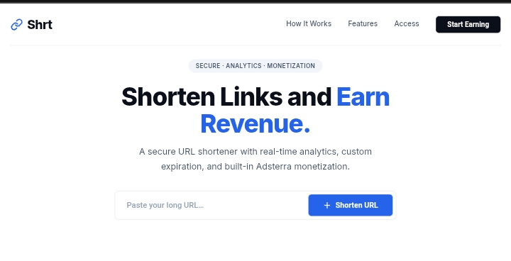 Custom URL Shortener