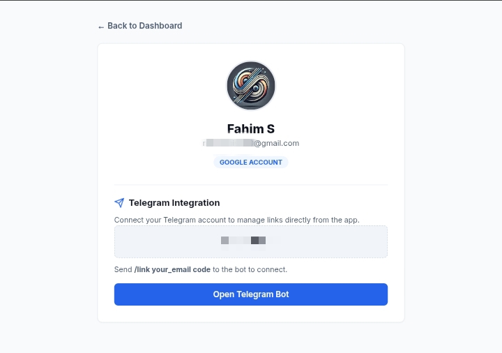 Custom URL Shortener — view4